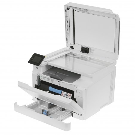МФУ лазерное HP Color LaserJet Pro M283fdw (7KW75A), A4, цветной, печ. до 21 стр/мин., скан. до 26 стр/мин. (ч/б) 22 стр/мин. (цвет), 600 x 600 dpi (печать) 300x300dpi (скан), USB, RJ-45, Wi-Fi, Air Print, Mopria