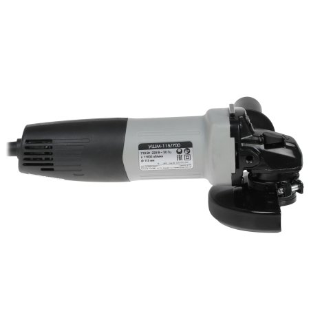 Угловая шлифовальная машина Интерскол УШМ-115/700 750Вт 11000об/мин рез.шпин.:M14 d=115мм