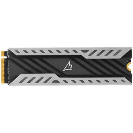 Накопитель SSD Netac NV3000 RGb, 2Tb, PCIe 3.0 x4, M.2 2280, NVMe, R/W 3500/2100, с радиатором