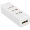 Разветвитель USB на 4 порта белый Rexant
