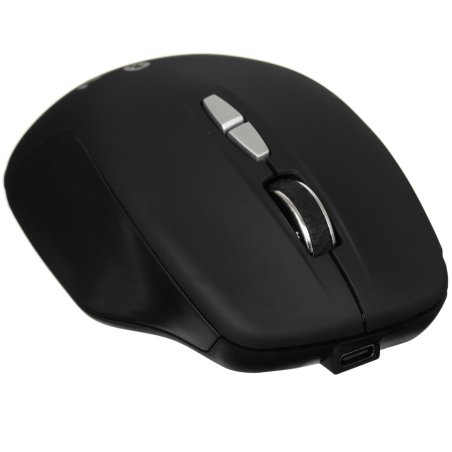 Мышь беспроводная SVEN RX-590SW черный, 1600 dpi, радиоканал, Bluetooth, USB, кнопки - 7