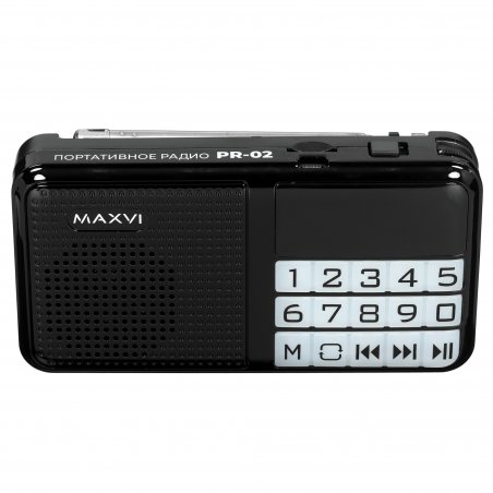 Радиотелефон MAXVI AM-02 черный