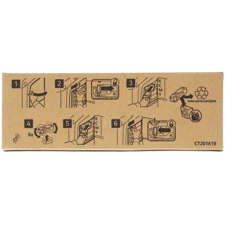 Картридж лазерный Xerox 106R01601 голубой для Xerox Ph 6500/WC 6505 (2500 cтр)(Channels)