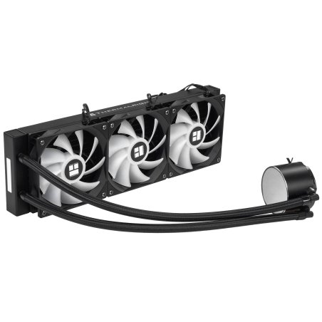 Система водяного охлаждения Thermalright Frozen Magic 360 Digital V2 ARGb Soc-AM5/AM4/1200/1700/1851 белый 4-pin 28dB Al LCD Ret (F-MAGIC-360-DIGITAL-WH-ARGb-V2)