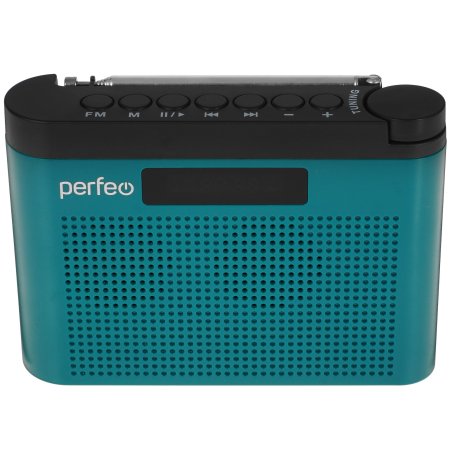 Радиоприемник Perfeo цифровой ТАЙГА FM+ 66-108МГц/ MP3/ встроенный аккум,USB/морской синий (I170BL) PF_C4942