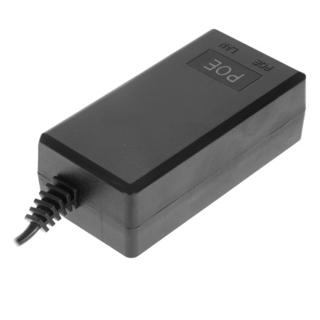 ORIENT SAP-C48POE, PoE инжектор питания 24 Вт, AC 100-240V/ DC 48V, 0.5A, вход: RJ45 LAN 10/100, выход: RJ45 PoE тип B (4/5+,7/8-), совместим с оборудованием PoE IEEE 802.3af, длина кабеля 0.9 м