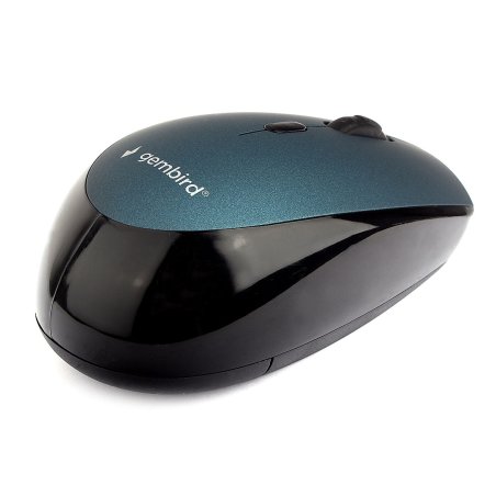Мышь беспроводная Gembird MUSW-354-B синий, 1600 dpi, радиоканал, USB, кнопки - 4