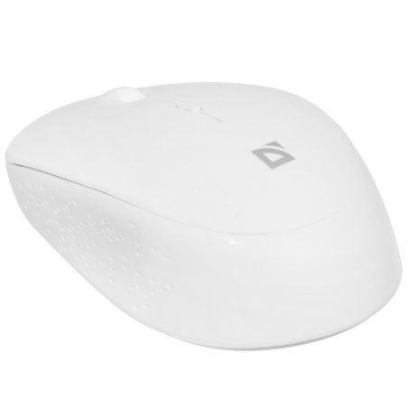 Мышь беспроводная Defender Auris MB-027 белый, 1600 dpi, радиоканал, USB, кнопки - 4