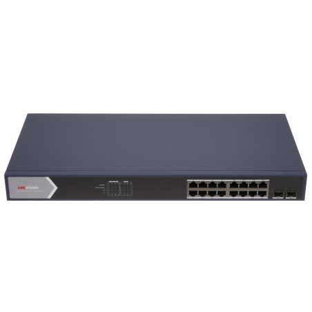 Коммутатор 16PORT 1000M POE DS-3E0518P-E/M HIKVISION с грозозащитой 6кВ