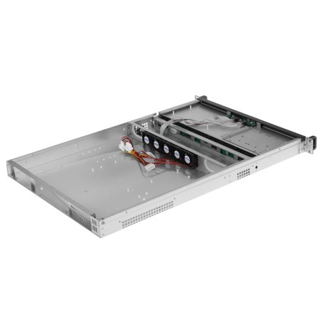 Серверный корпус ExeGate Pro 1U660-HS04 (RM 19", высота 1U, глубина 660, без БП, 4xHotSwap, USB)