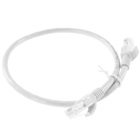 Патч-корд UTP кат. 6, 0.5м ExeGate серый