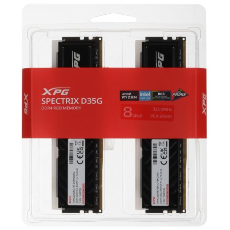Модуль памяти ADATA DIMM 16GB (8GBx2) DDR4-3200 AX4U32008G16A-DTBKD35G