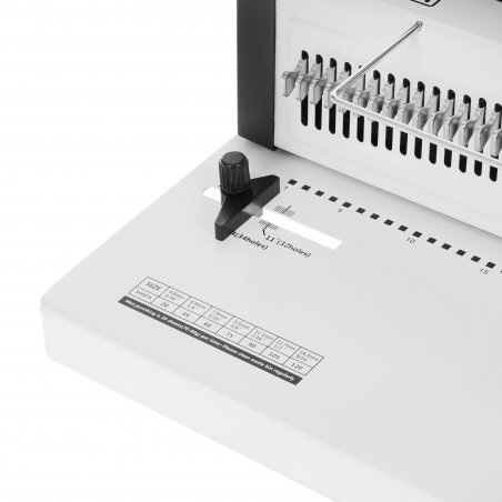 Переплетчик Office Kit B3420RH A4/перф.20л.сшив/макс.120л./метал.пруж. (4.8-14.3мм)