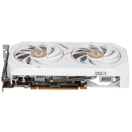 Видеокарта Zotac RTX 5050 TWIN EDGE OC WHITE ED 8Gb GDDR6 128bit 3xDP HDMI 2FAN MEDIUM PACK белый