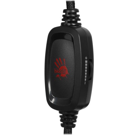 Наушники с микрофоном A4Tech Bloody G573P черный 2м мониторные оголовье (G573P)