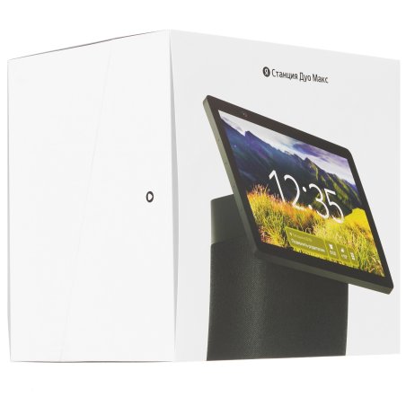 Умная колонка Яндекс Станция Дуо Макс, Zigbee, с дисплеем, 60Вт, с голосовым ассистентом Алиса на YaGPT, зеленый