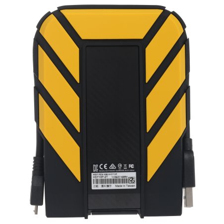 Внешний HDD 2.5" ADATA HD710P, 2TB, USB 3.2 Gen 1 Type-A, 5400 rpm, желтый