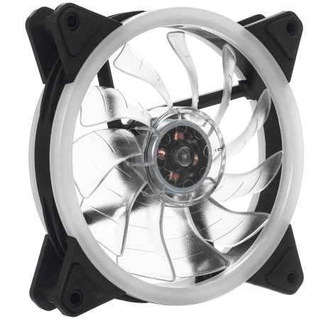 Вентилятор для корпуса Digma DFAN-FRGb3 черный, 120 мм, 1200 об/мин, 23 дБ, 4 pin