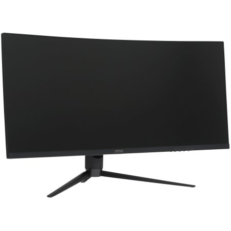 Монитор 34" MSI MAG 346CQ VA 3440x1440, 180 Гц, 1 мс, 21:9, 300 кд/м², 2xHDMI 2.0b, DP 1.4a, USB-C, 3.5 Jack, HDR Ready, Adaptive-Sync, изогнутый экран (1500R), черный