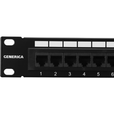 Патч-панель 1U кат.5е UTP 24 порта (Krone) GENERICA ITK PP24-1UC5EU-K05-G