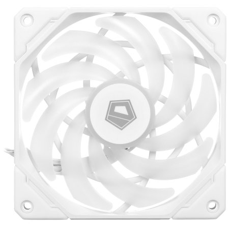 Вентилятор для корпуса ID-Cooling NO-12015-XT ARGb SNOW белый, 120 мм, 2000 об/мин, 31.2 дБ, 4 pin