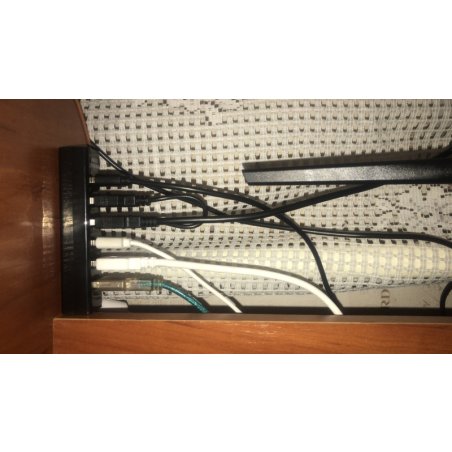 Разветвитель USB на 7 портов черный Rexant