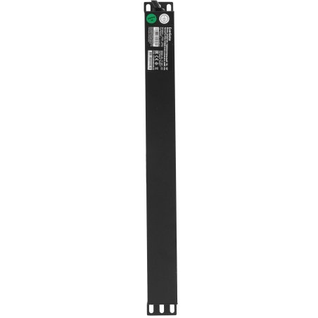 Блок розеток горизонтальный ExeGate ServerPro PDU-19H809 Al-8C13-EU2.5, 19", 1U, Алюминий, 8 IEC 320 C13, кабель с евровилкой VDE-250V-16A-3*1.5мм2, 2.5 метра, черный
