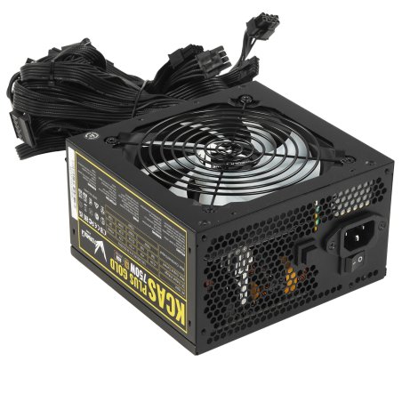 Блок питания Aerocool / Formula ATX 750W AC KCAS PLUS GOLD 750W RGb 80 PLUS gold (20+4pin) APFC 120мм fan color LED 8xSATA RTL