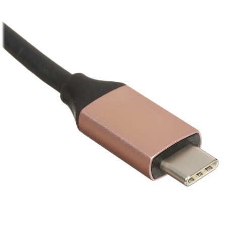 USB адаптер Satechi Slim Aluminum Type-C Multi-Port Adapter with Type-C Charging Port. Интерфейс USB-C. Порты USB Type-C, 2хUSB 3.0, 4K HDMI. золотой.