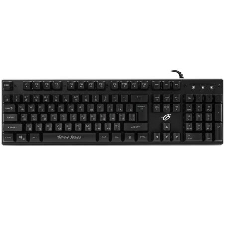 Клавиатура проводная Гарнизон GK-100, USB, черный