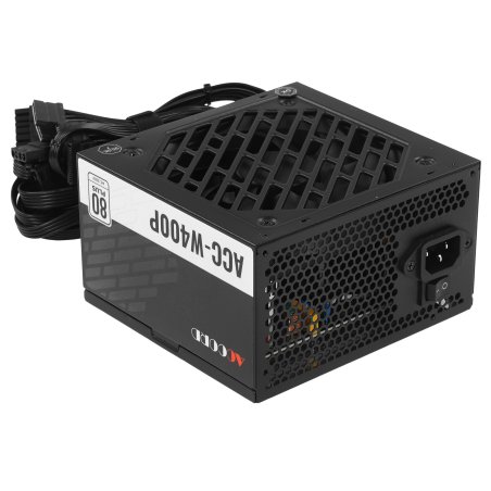 Блок питания Accord ACC-W400P, 400Вт, 80 PLUS WHITE, 120мм, черный