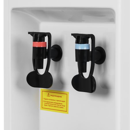 Кулер Aqua Work 0.8 LDR напольный электронный белый/черный