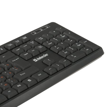 Клавиатура проводная Defender Concept HB-164, USB, черный