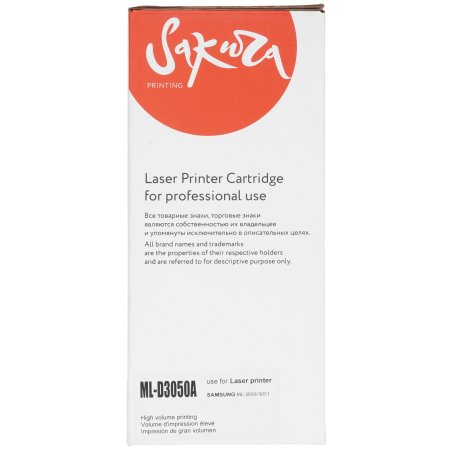 Картридж лазерный Sakura MLD3050A для Samsung ML-3050/3051N/3051ND, черный, 4000 к.