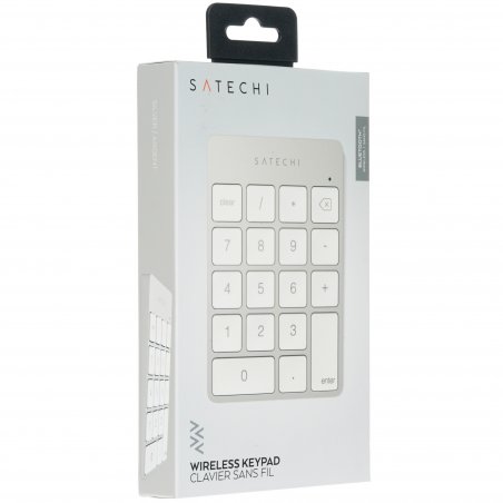 Цифровой блок Satechi ST-SALKPS беспроводной, Bluetooth, серебристый