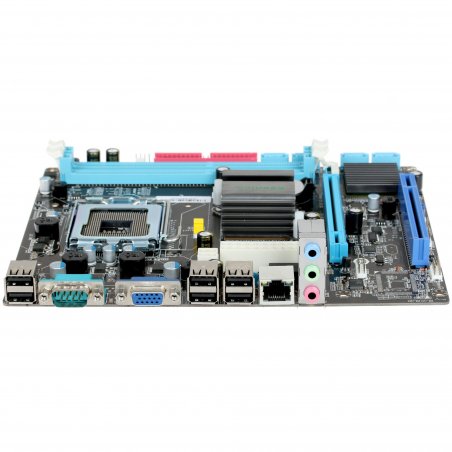 Материнская плата Esonic H81-BTC-KING, LGA 1150, Intel H81, 2xDDR3, 4xSATA, 1xPCIe 3.0 x16, 2xPCIe 2.0 x1, 1xVGA, 1xHDMI, 1x1Gb LAN, 2xUSB-A 5Gbps, 2xUSB-A 2.0, 7.1, ATX