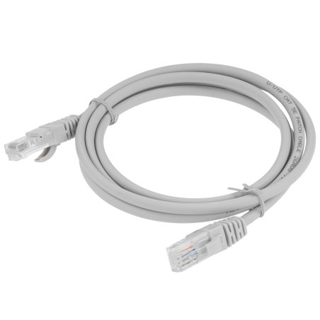 Патч-корд U/UTP Rexant кат.5e, RJ45-RJ45, неэкранированный, 26AWG, LSZH, серый, 1.5 м