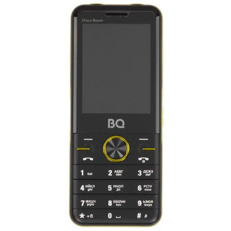 Мобильный телефон BQ 2842 Disco Boom желтый/черный