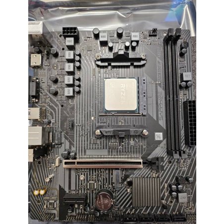 Материнская плата Sapphire A520M-E A520, AM4, 2*DDR4, 1*PCIEx16, 1*PCIEx1, 1*M.2, 6*USB3.2Gen1, 4*USB2.0, 4*SATA3.0, 1G, HDMI, M-ATX, RTL