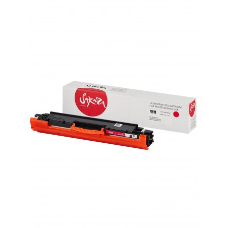 Картридж лазерный Sakura CRG729M для Canon LBP 7010C/7018C, пурпурный, 1000 к.