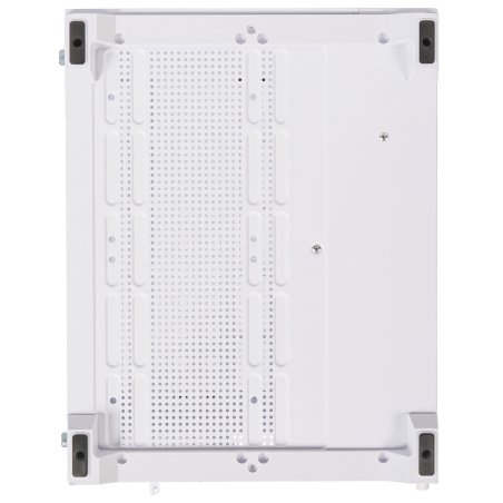 Компьютерный корпус Ginzzu V420 RGb подсветка, закаленное стекло 1*USB 3.0,1*USB 2.0, AU белый mATX