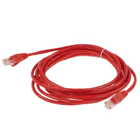 Патч-корд UTP кат.5e, 3м ExeGate красный