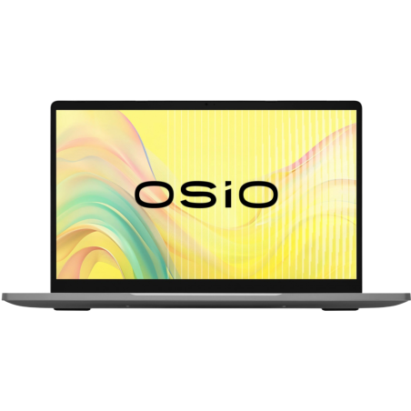 Ноутбук OSIO FocusLine F150i-020 15.6", 2023, IPS, Intel Core i5 1235U 1.3ГГц, 10-ядерный, 16Gb DDR4, 512Gb SSD, Intel Iris Xe graphics, без операционной системы, серый