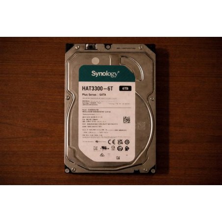 Жесткий диск Synology HAT3300-6T HDD SATA 3,5", 6Tb, 5400 rpm, 256Mb