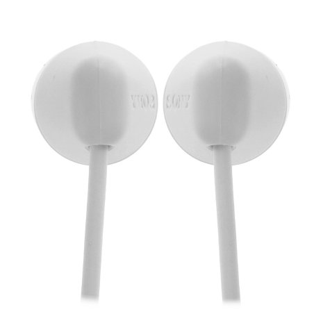 Гарнитура вкладыши Sony WI-C100 белый беспроводные bluetooth шейный обод