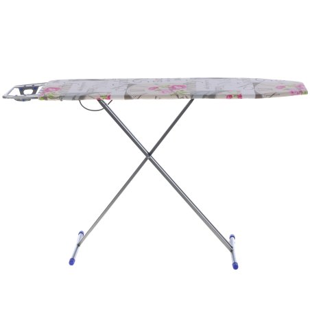 Доска гладильная НИКА 3, размер: 122/34,5, материал: фанера, европодставка под утюг (полимер) с терм