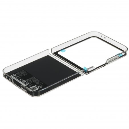 Чехол (клип-кейс) для Samsung Galaxy S24+ Flipsuit Case S24+ белый/прозрачный (EF-MS926CWEGRU)