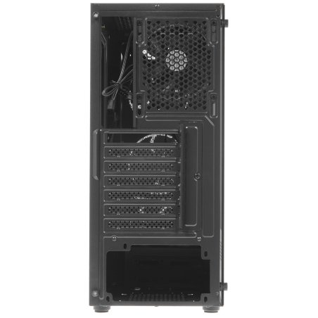 Компьютерный корпус Powercase Mistral X4 Mesh LED, Tempered Glass, 4x 120мм 5-color fan, черный, ATX (CMIXB-L4)
