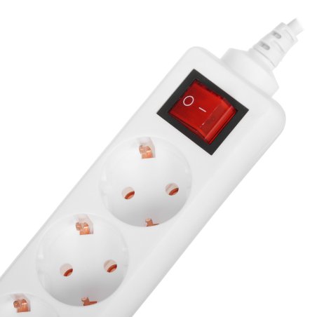Сетевой удлинитель Buro BU-PS3.5/W 5 м (3 розетки) белый (пакет ПЭ)