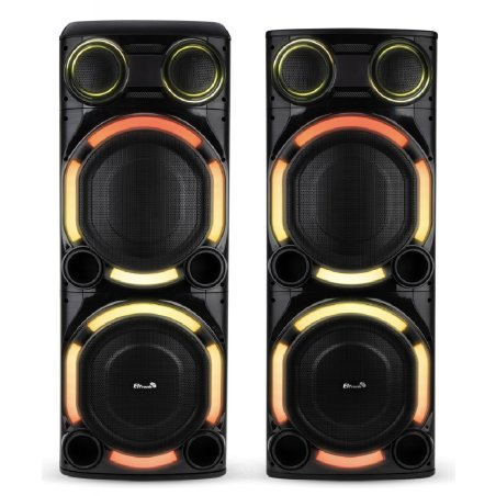 Колонка Eltronic 15" (30-57 CRAZY BOX 5000) динамик 4шт/15" комплект 2 колонки с TWS
